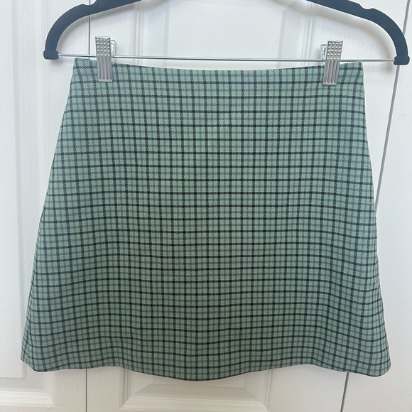 Aritzia Wilfred Classic Plaid Skirt - Picture 2 of 3